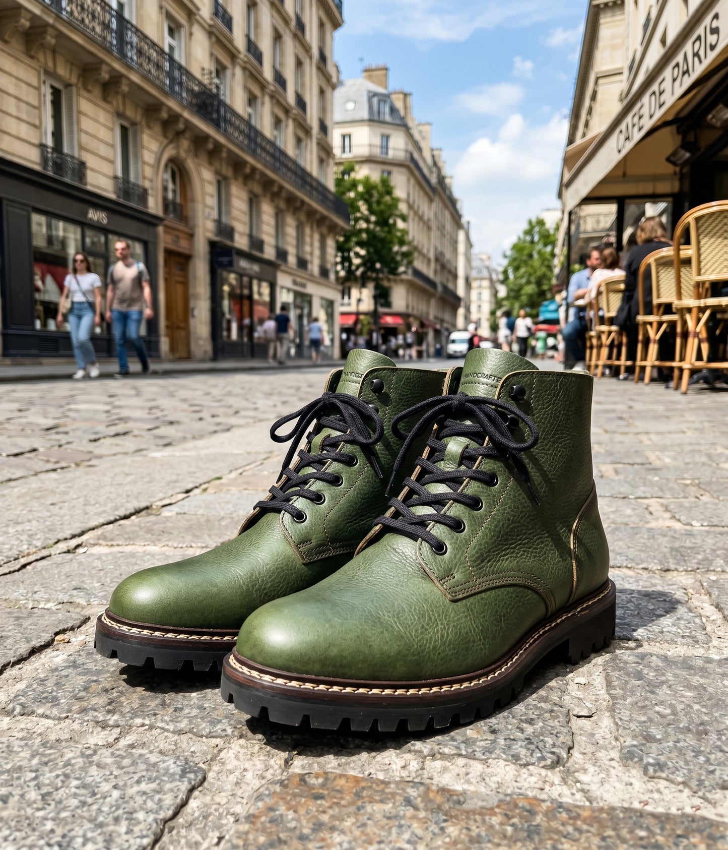 embossed crocodile anke boots